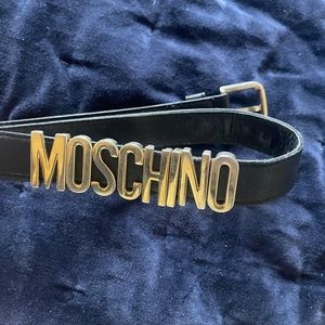 Vintage Moschino cheap & chic letter belt
